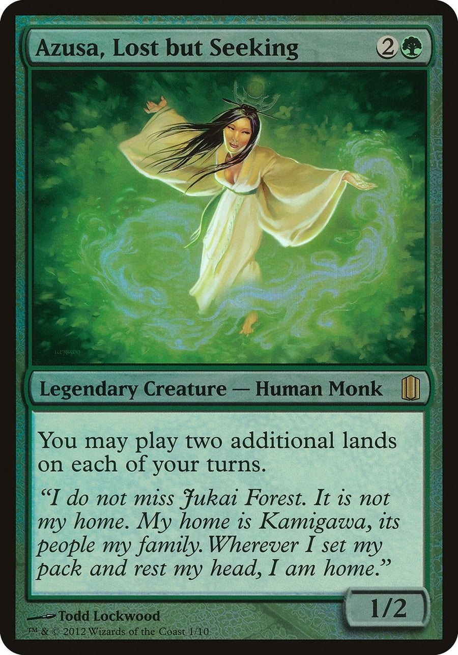 Azusa, Lost but Seeking (Commander's Arsenal) (OVER)