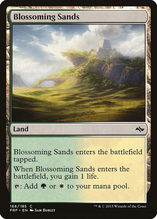 Image for Blossoming Sands (166) (FRF) - Magic: The Gathering
