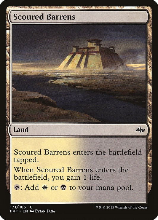 Image for Scoured Barrens (171) (FRF) - Magic: The Gathering