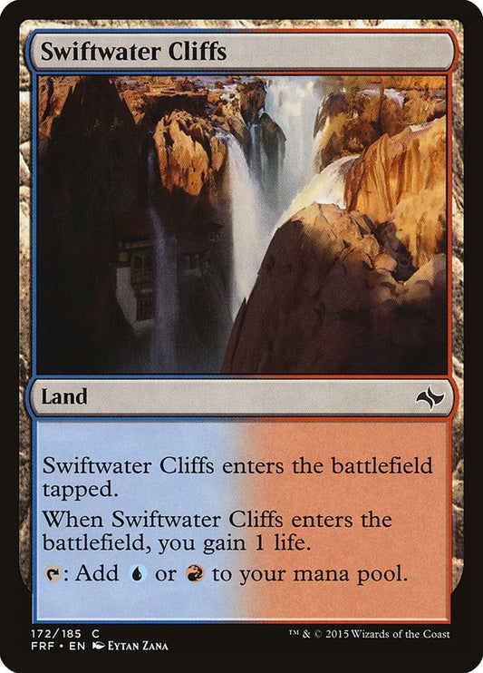Image for Swiftwater Cliffs (172) (FRF) - Magic: The Gathering