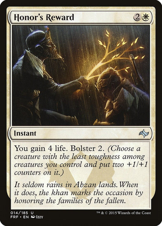 Image for Honor's Reward (14) (FRF) - Magic: The Gathering
