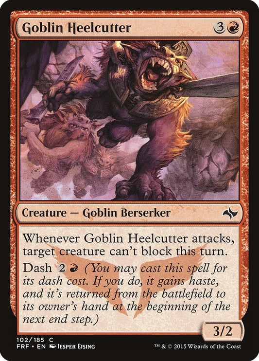 Image for Goblin Heelcutter (102) (FRF) - Magic: The Gathering