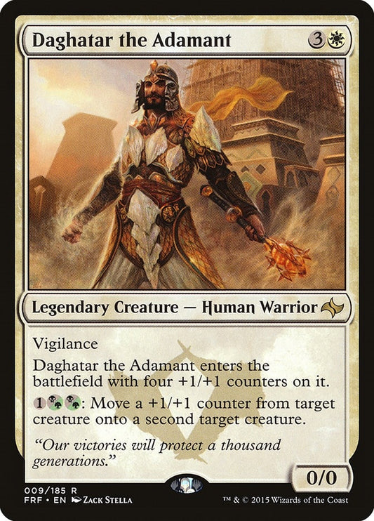 Image for Daghatar the Adamant (9) (FRF) - Magic: The Gathering