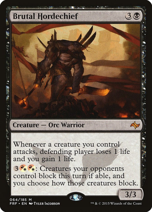 Image for Brutal Hordechief (64) (FRF) - Magic: The Gathering