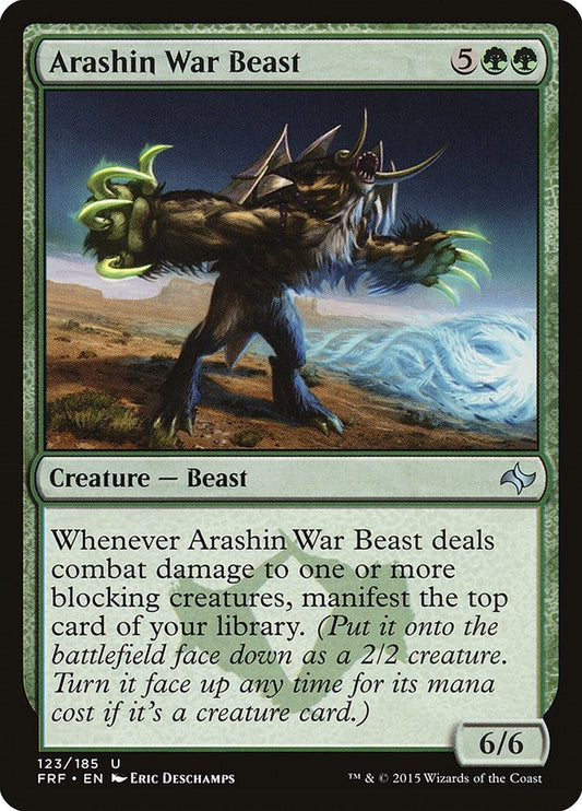 Image for Arashin War Beast (123) (FRF) - Magic: The Gathering