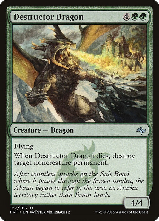 Image for Destructor Dragon (127) (FRF) - Magic: The Gathering