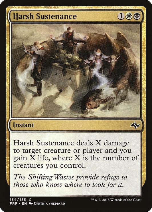 Image for Harsh Sustenance (154) (FRF) - Magic: The Gathering