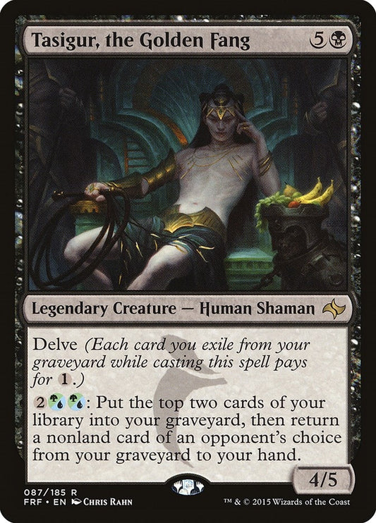 Image for Tasigur, the Golden Fang (87) (FRF) - Magic: The Gathering