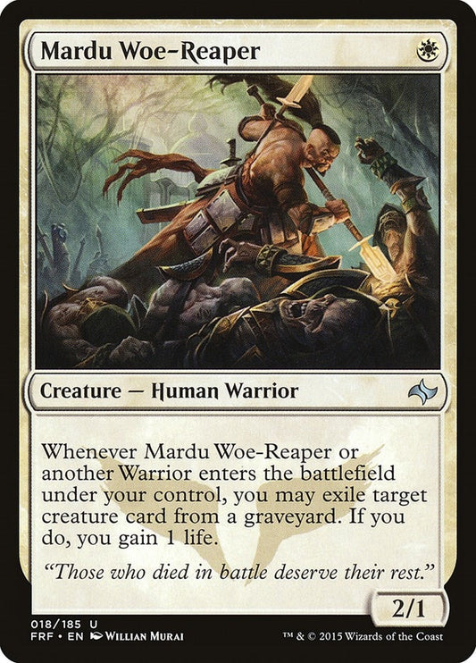 Image for Mardu Woe-Reaper (18) (FRF) - Magic: The Gathering