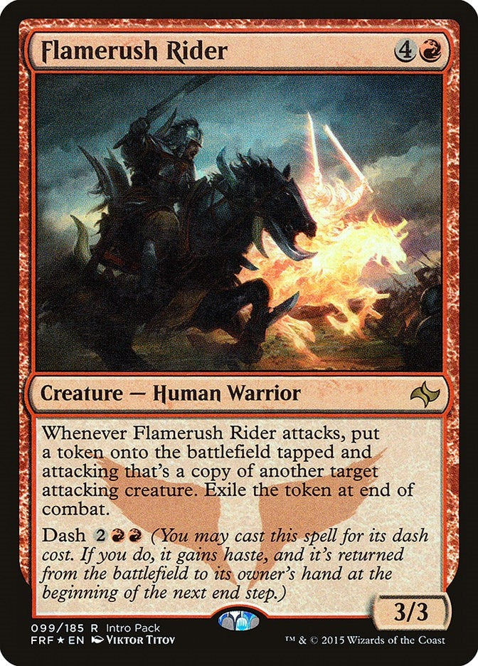 Flamerush Rider (99) (UMP)