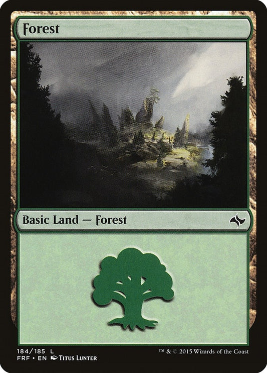 Image for Forest (184) (184) (FRF) - Magic: The Gathering