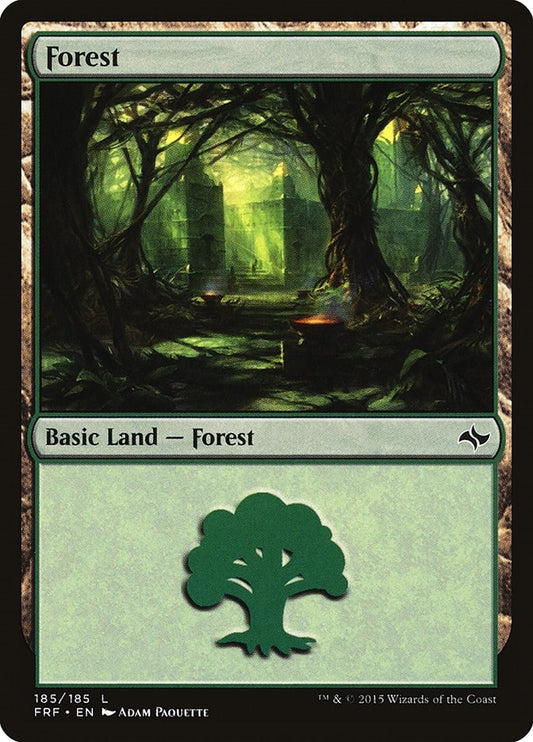 Image for Forest (185) (185) (FRF) - Magic: The Gathering