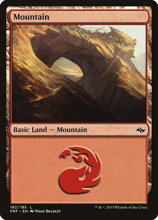 Image for Mountain (182) (182) (FRF) - Magic: The Gathering