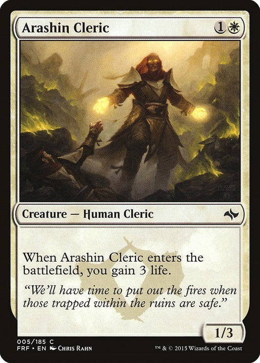 Image for Arashin Cleric (5) (FRF) - Magic: The Gathering
