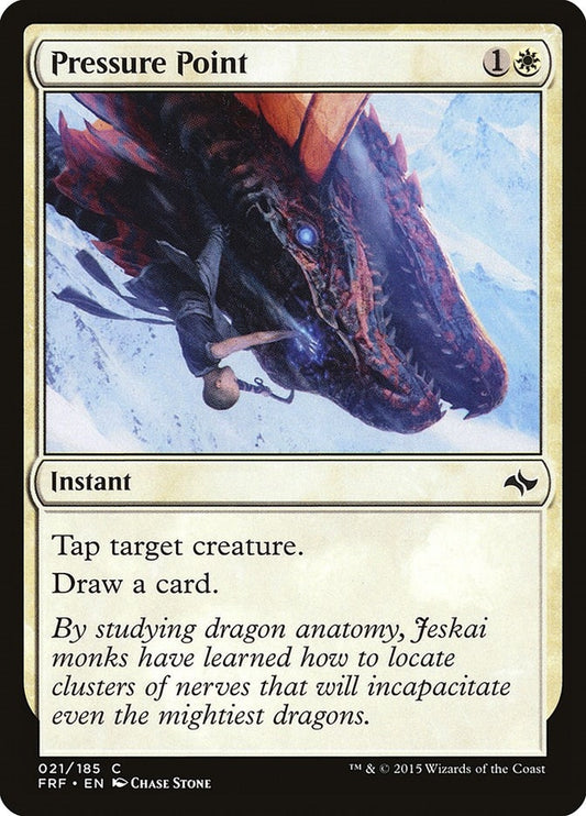 Image for Pressure Point (21) (FRF) - Magic: The Gathering