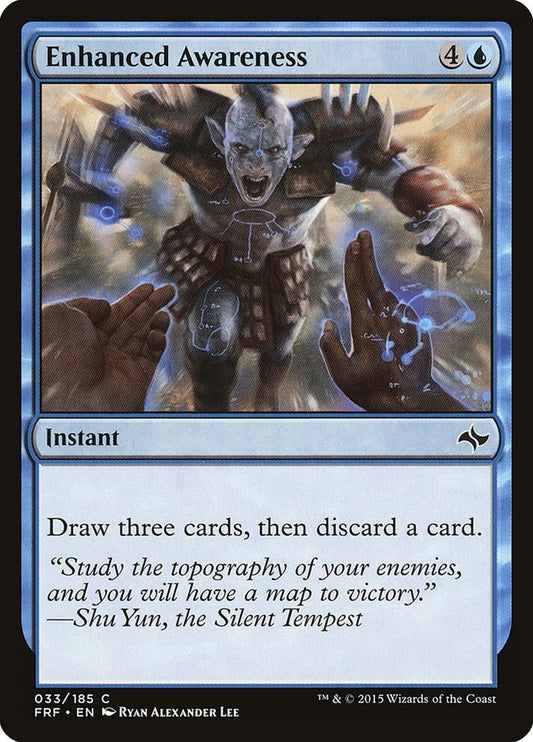 Image for Enhanced Awareness (33) (FRF) - Magic: The Gathering
