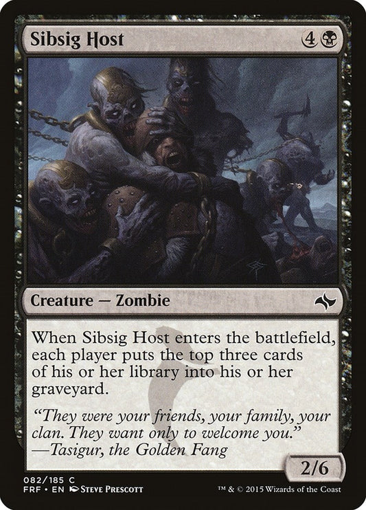 Image for Sibsig Host (82) (FRF) - Magic: The Gathering