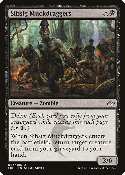 Image for Sibsig Muckdraggers (83) (FRF) - Magic: The Gathering