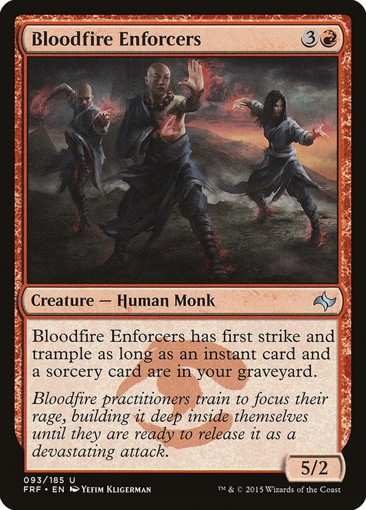 Image for Bloodfire Enforcers (93) (FRF) - Magic: The Gathering