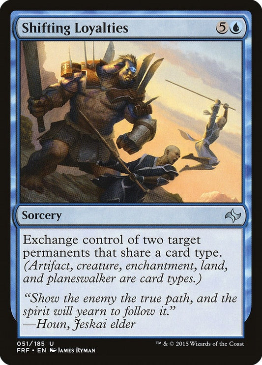 Image for Shifting Loyalties (51) (FRF) - Magic: The Gathering
