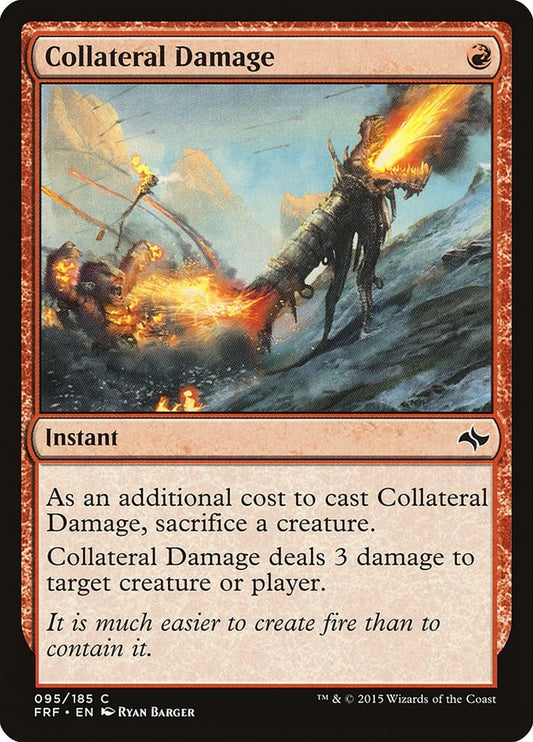 Image for Collateral Damage (95) (FRF) - Magic: The Gathering