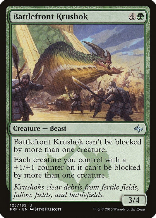 Image for Battlefront Krushok (125) (FRF) - Magic: The Gathering