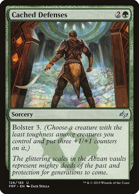 Image for Cached Defenses (126) (FRF) - Magic: The Gathering