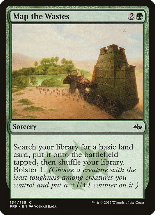 Image for Map the Wastes (134) (FRF) - Magic: The Gathering