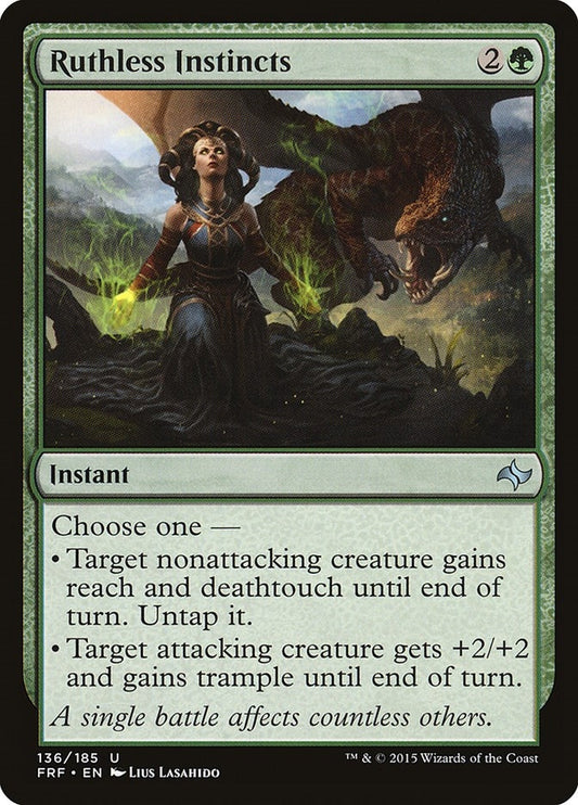 Image for Ruthless Instincts (136) (FRF) - Magic: The Gathering
