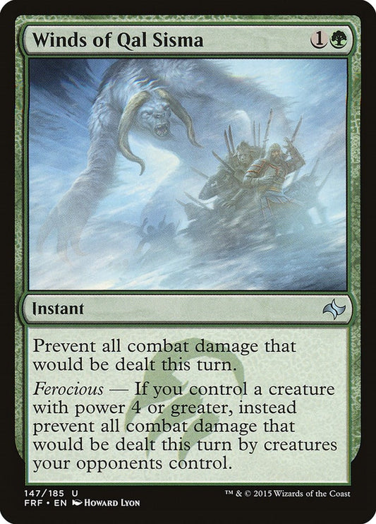 Image for Winds of Qal Sisma (147) (FRF) - Magic: The Gathering