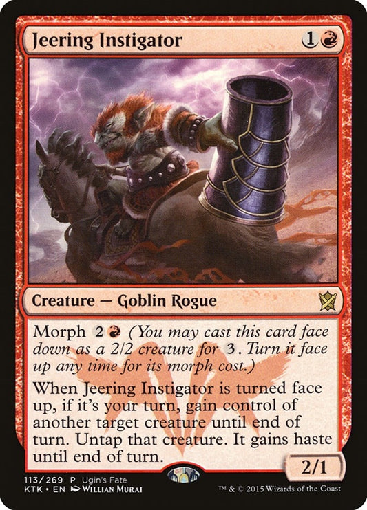 Image for Jeering Instigator (113) (FRF_UGIN) - Magic: The Gathering