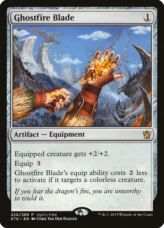 Image for Ghostfire Blade (220) (FRF_UGIN) - Magic: The Gathering
