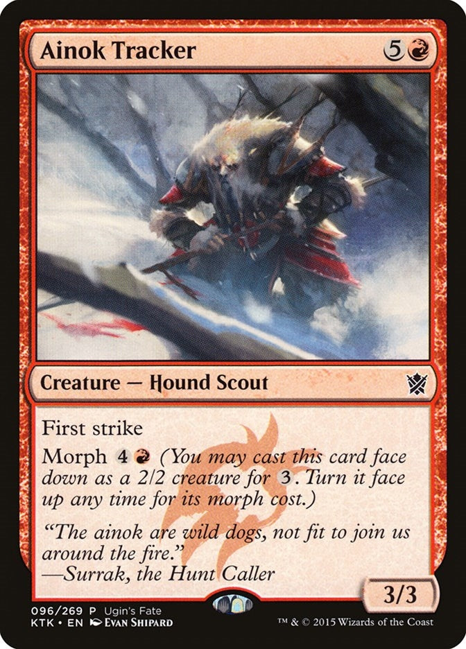 Image for Ainok Tracker (96) (FRF_UGIN) - Magic: The Gathering