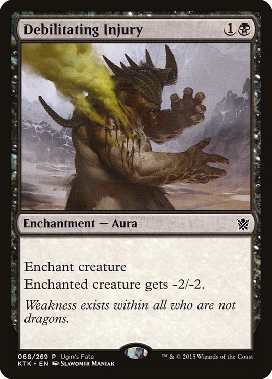 Image for Debilitating Injury (68) (FRF_UGIN) - Magic: The Gathering