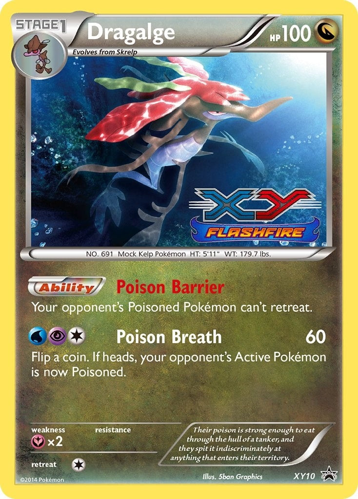 Dragalge - XY10 (Prerelease) (XY10) (PR)