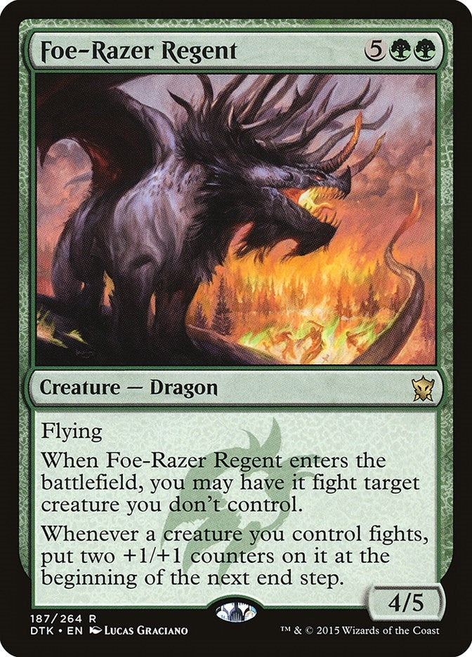 Foe-Razer Regent (187) (DTK)