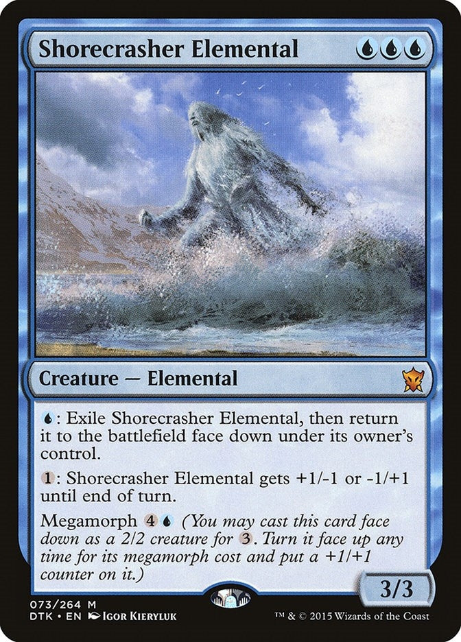 Shorecrasher Elemental (73) (DTK)