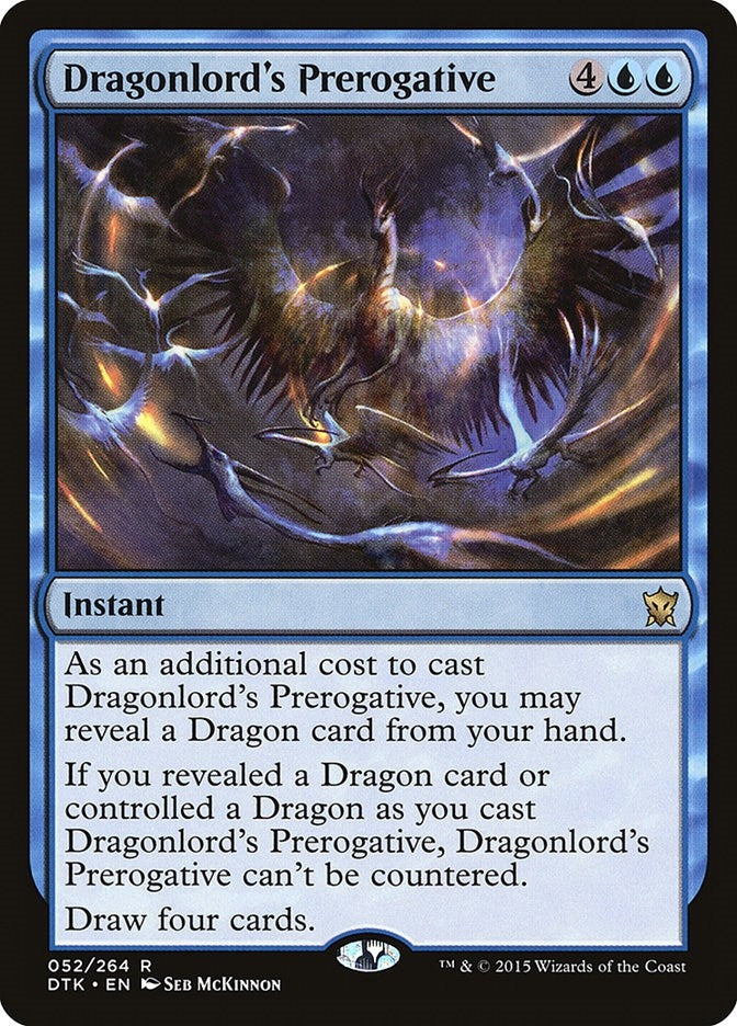 Dragonlord's Prerogative (52) (DTK)