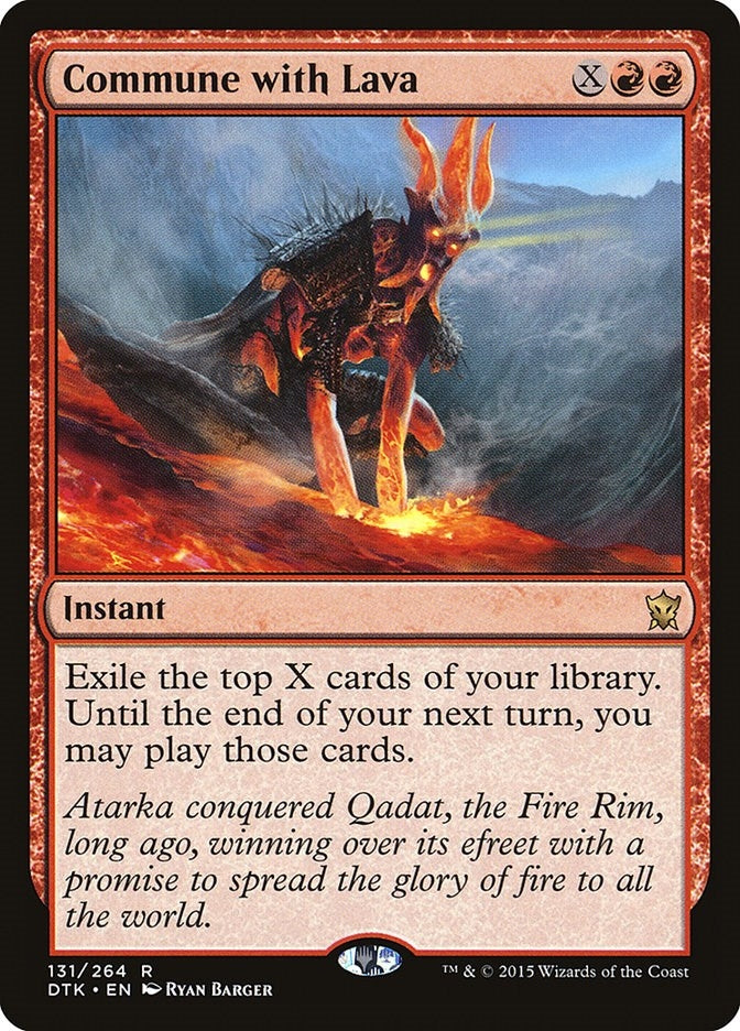 Commune with Lava (131) (DTK)