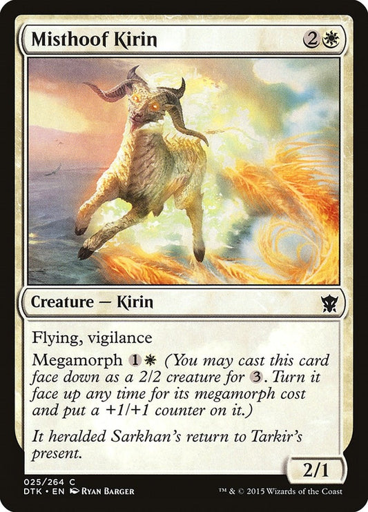 Image for Misthoof Kirin (25) (DTK) - Magic: The Gathering