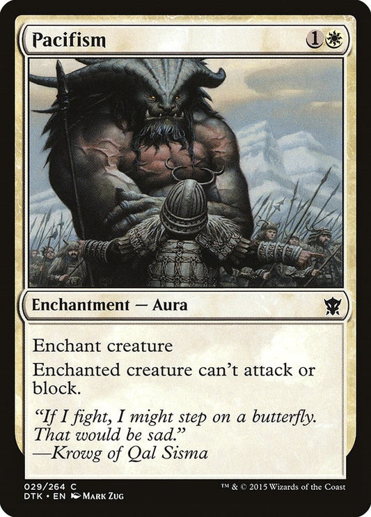 Image for Pacifism (29) (DTK) - Magic: The Gathering