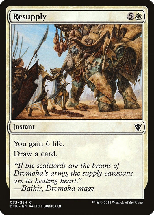 Image for Resupply (32) (DTK) - Magic: The Gathering