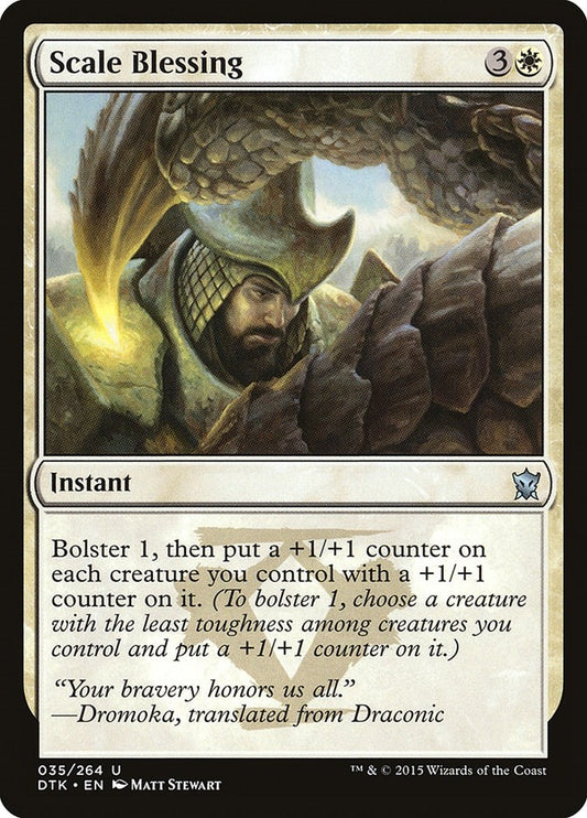 Image for Scale Blessing (35) (DTK) - Magic: The Gathering