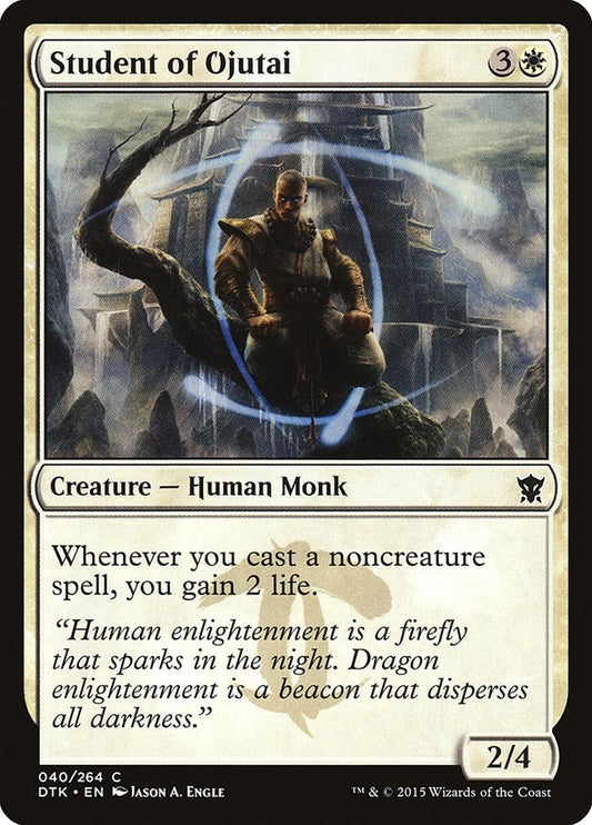Image for Student of Ojutai (40) (DTK) - Magic: The Gathering