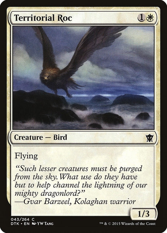 Image for Territorial Roc (43) (DTK) - Magic: The Gathering