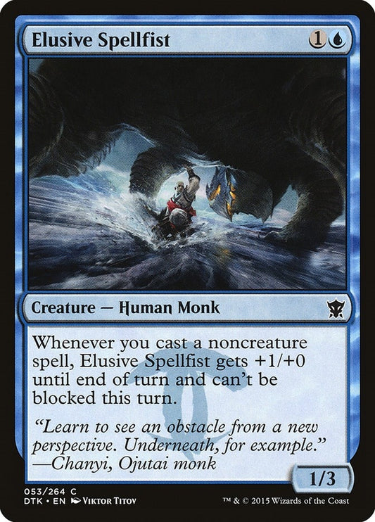 Image for Elusive Spellfist (53) (DTK) - Magic: The Gathering