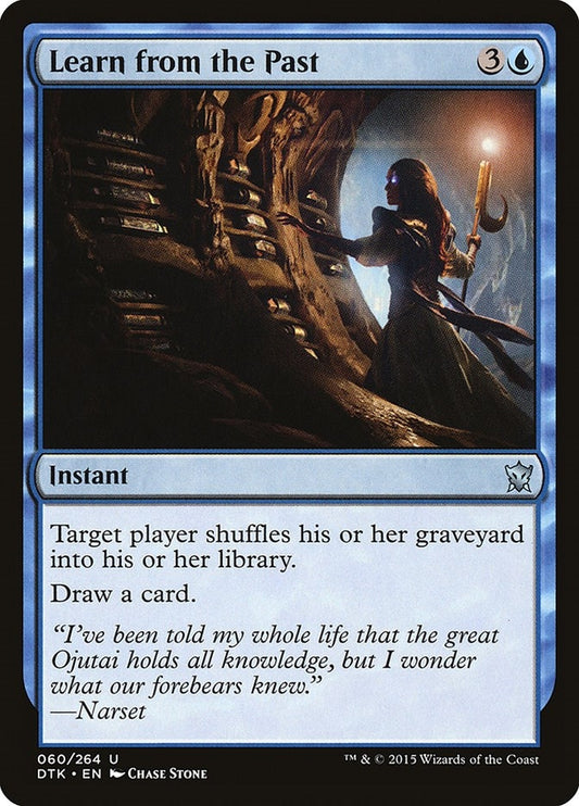 Image for Learn from the Past (60) (DTK) - Magic: The Gathering