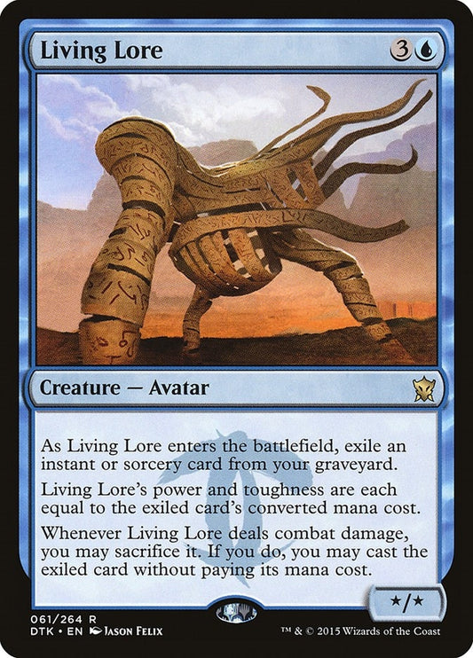 Image for Living Lore (61) (DTK) - Magic: The Gathering
