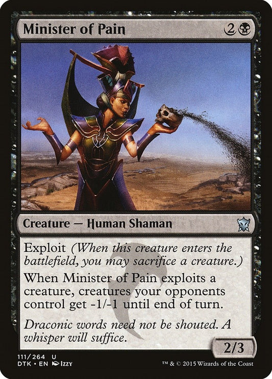Image for Minister of Pain (111) (DTK) - Magic: The Gathering