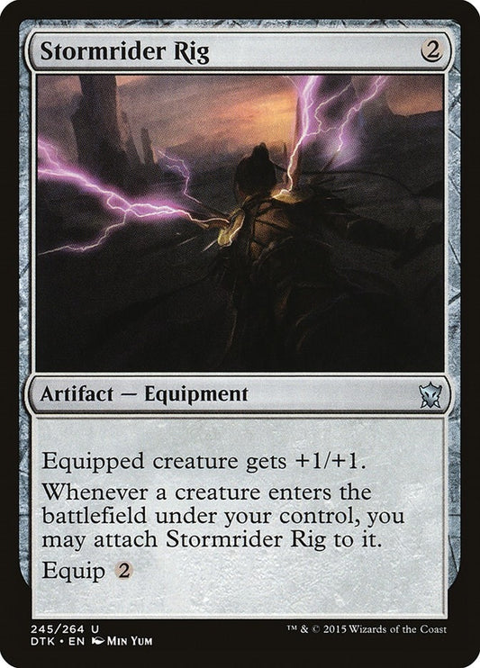 Image for Stormrider Rig (245) (DTK) - Magic: The Gathering